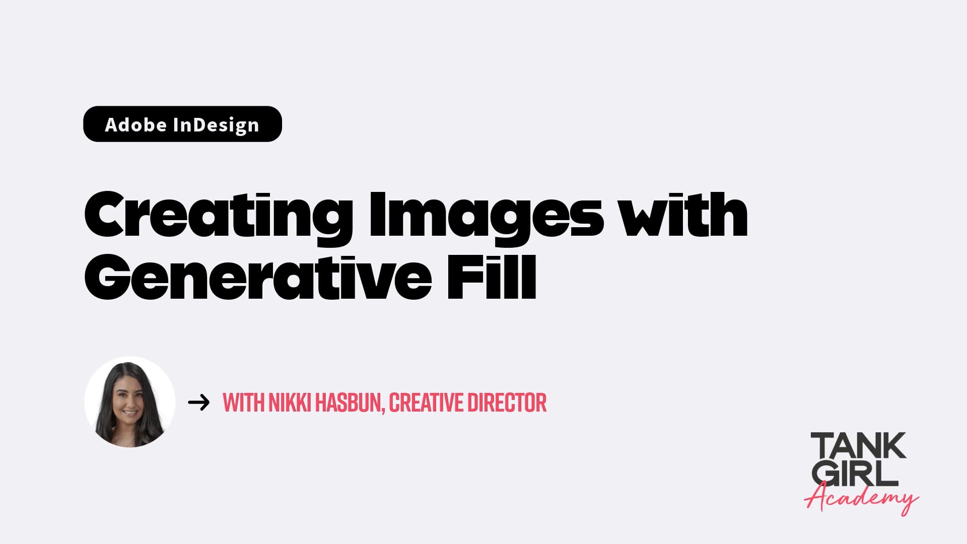 Creating Images with Generative Fill - Tank Girl Marketing
