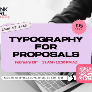 Typography for Proposals: What Works (and What Doesn’t)